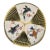 19th Century Wedgwood Majolica Bird and Fan Plate For Sale