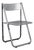 Tamara Perforated Metal Folding Chair from Arrben, 1980s For Sale