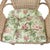 Khaki Vintage High-Back Woven Wicker & Rattan Armchair For Sale - Image 8 of 18