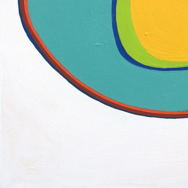 "Let Us Down Easy" Contemporary Abstract Acrylic Painting by Paul Westacott For Sale - Image 4 of 10