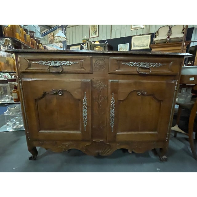 Louis XV Buffet in Wood For Sale - Image 14 of 17