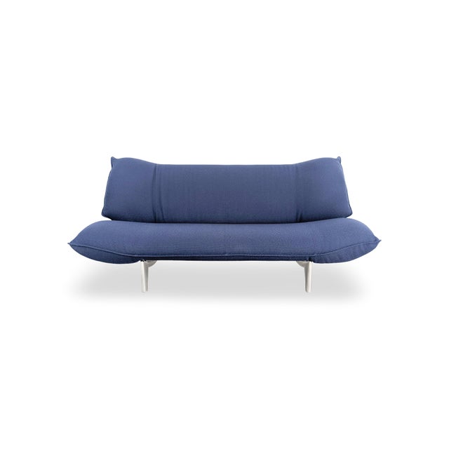 Tango Sofa in Blue Fabric from Leolux For Sale - Image 10 of 10