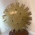 Vintage Gilded Gold Sunburst Wall Mirror For Sale - Image 9 of 9