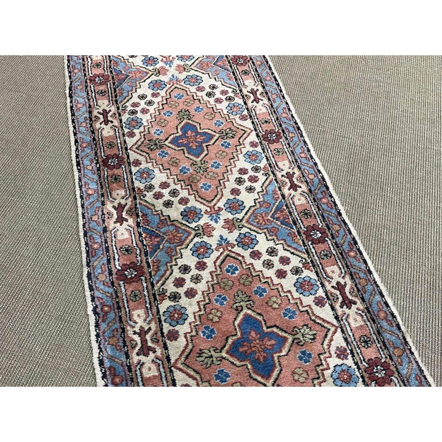 Handmade Iranian Wool Rug For Sale - Image 6 of 12