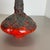 Red Black Ceramic Pottery UFO Vase from Otto Keramik, Germany, 1970s For Sale - Image 10 of 18