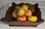 Alabaster 19Thc Apple Box W/ Collection of 15 Alabaster Apples ( Stone Fruit ) For Sale - Image 8 of 10