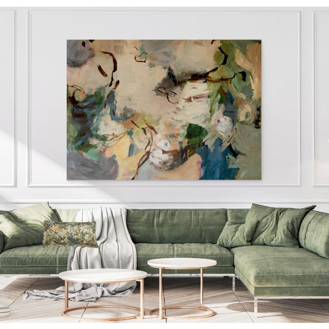 Contemporary Large-Scale Original Abstract Painting For Sale - Image 3 of 6