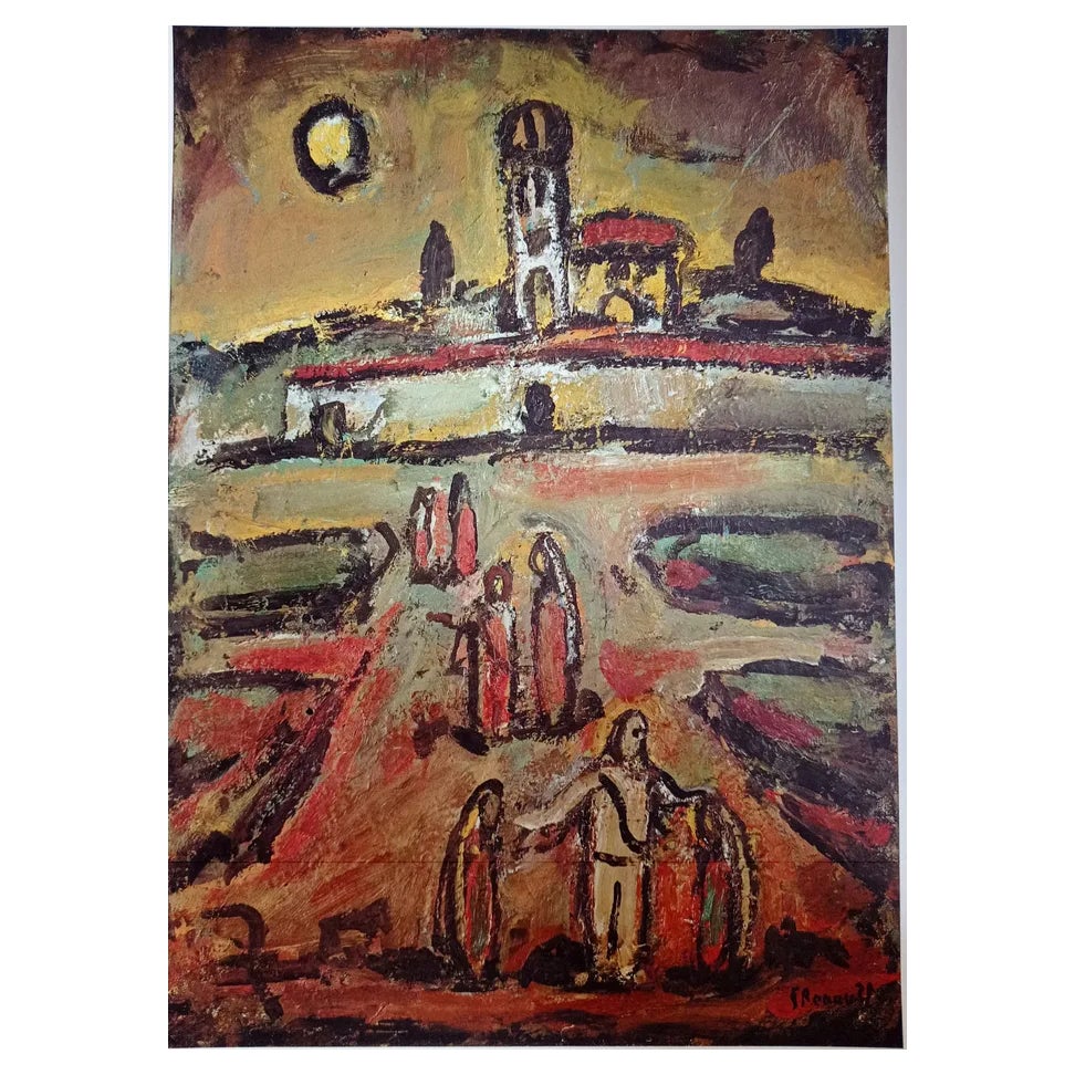 Georges Rouault, The Twilight, Lithograph, 1988 | Chairish