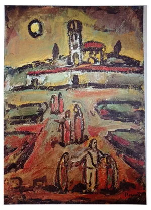 Georges Rouault, The Twilight, Lithograph, 1988