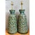 Vintage Mid-Century Modern Green Textured Ceramic Table Lamps - a Pair For Sale - Image 12 of 12