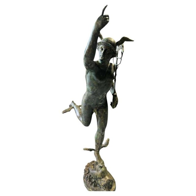 Large Sculpture of Mercury, 1950 For Sale - Image 18 of 18