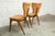 Chairs and Lounge Armchairs attributed to Roger Landault for ABC, 1950s, Set of 6 For Sale - Image 6 of 18