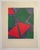 Modern 1992 Terry Parmelee Red Right Return Woodcut For Sale - Image 3 of 3
