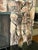 Wood 1960s Mid-Century Spanish Revival Oversized Hand-Carved Wood Fork & Spoon Wall Decor - Pair For Sale - Image 7 of 8