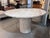 Universal Furniture Universal Furniture Modern Meadow White Travertine Dining Table For Sale - Image 4 of 12