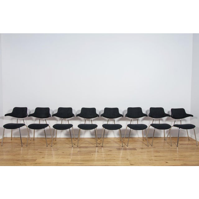 Model Vl118 Dining Chairs by Vermund Larsen for Vermund Larsen A/S, Denmark, 1960s, Set of 8 For Sale - Image 4 of 18