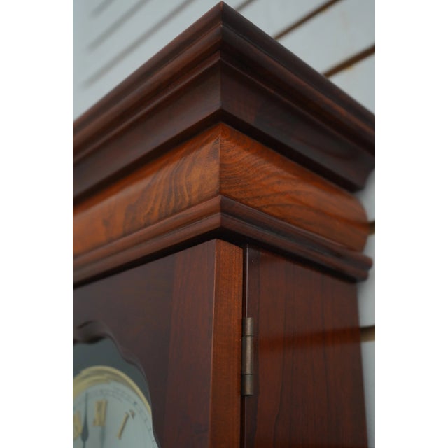 Hentschel Cherry Hanging Wall Clock For Sale - Image 12 of 14