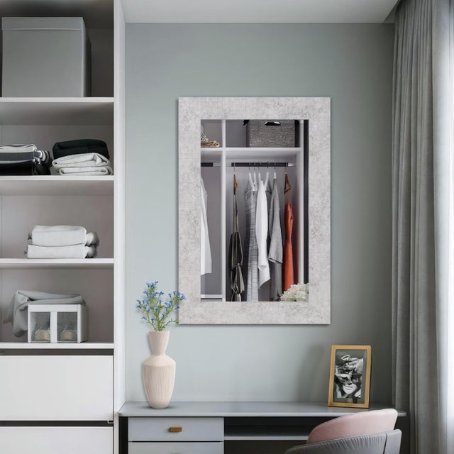 Off Grid Vanity Mirror - Gray For Sale - Image 10 of 11