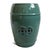 Ceramic Vintage Seafoam Green Ceramic Garden Stool For Sale - Image 7 of 8