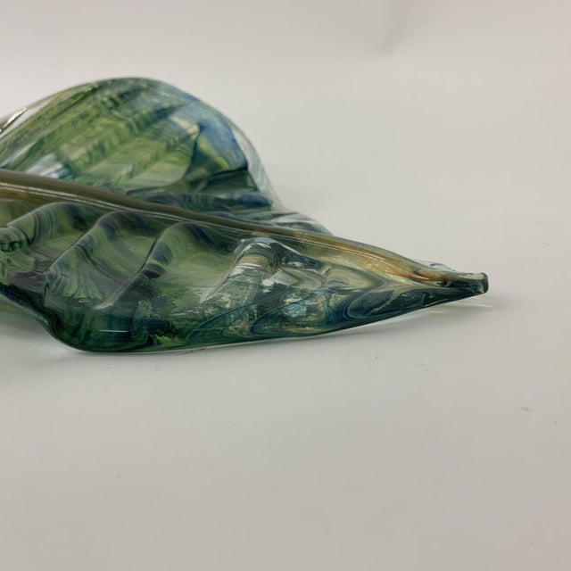 Vintage Leaf Bowl by Ludvig Löfgren for Kosta Boda For Sale - Image 11 of 18