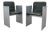 Flutz Chairs in Steel and Leather by Michael Anastassiades for Cassina, 2010s, Set of 2 For Sale