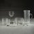 Kenneth Ludwig Chicago Tuscan Handmade Etched Rock Glass, Set of 4 For Sale - Image 4 of 4