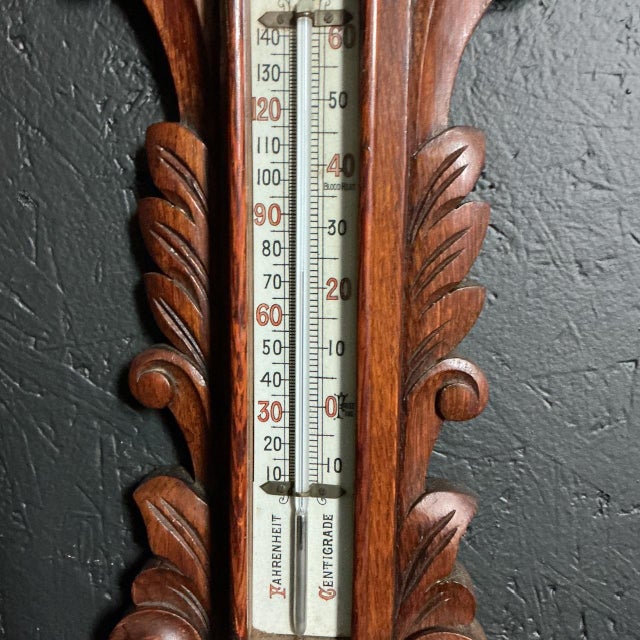 Antique Android Barometer, 1905 For Sale - Image 3 of 6