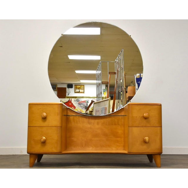 Heywood Wakefield Maple Vanity Chairish