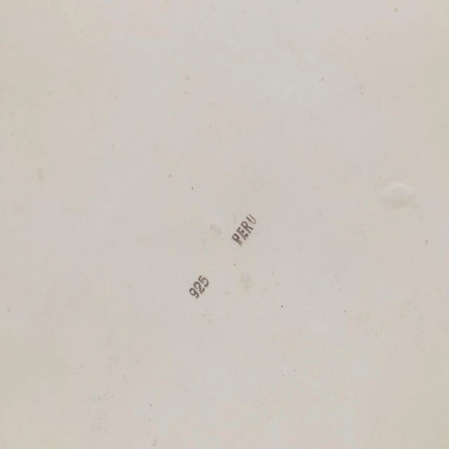 Mid 20th Century Peruvian Modernist Sterling Silver Coffee Service Set - 6 Pieces For Sale - Image 11 of 13