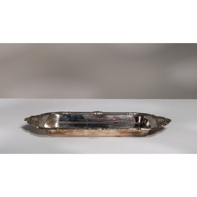 Mid 20th Century Mid 20th Century France Silver Tray For Sale - Image 5 of 15