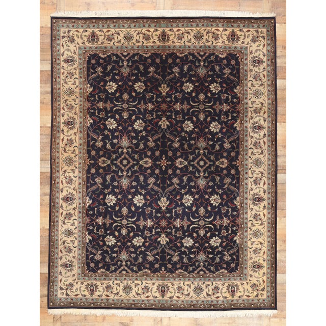 Late 20th Century Late 20th Century Vintage Pakistani Rug - 09'02 x 11'10 For Sale - Image 9 of 9