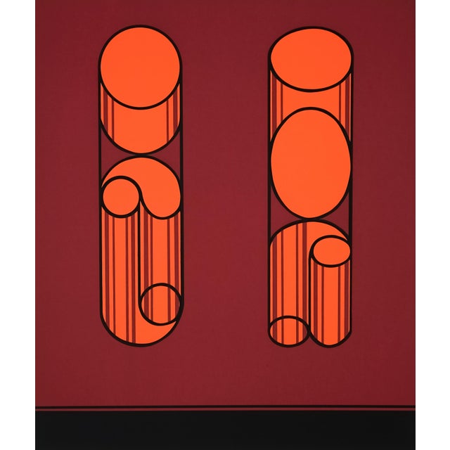 Serigraph by Josef Albers from the monumental "Formulation : Articulation" published by Harry N. Abrams and Ives-Sillman...