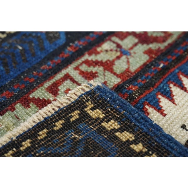 Traditional Antique Shirvan Rug 3'4'' x 5'3'' For Sale - Image 3 of 12