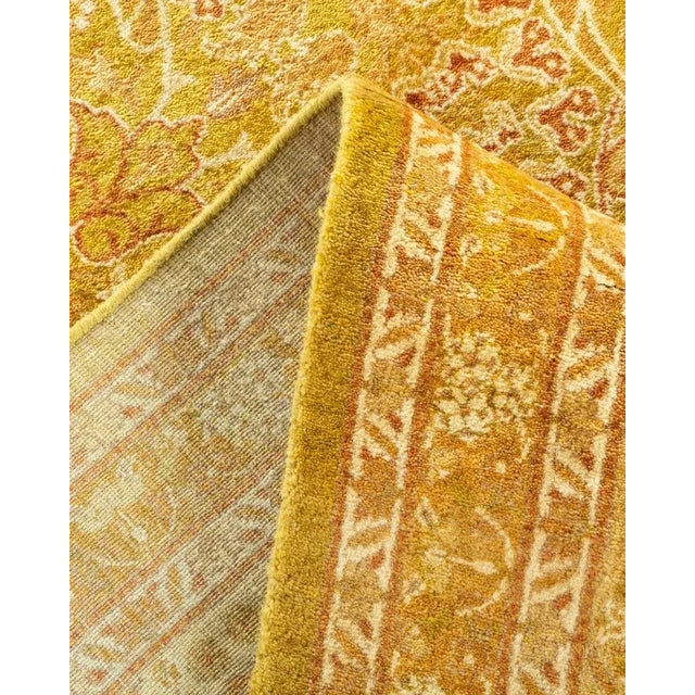 Mogul, One-of-a-Kind Hand-Knotted Area Rug in Green, 8' 1" x 13' 10" For Sale In New York - Image 6 of 8