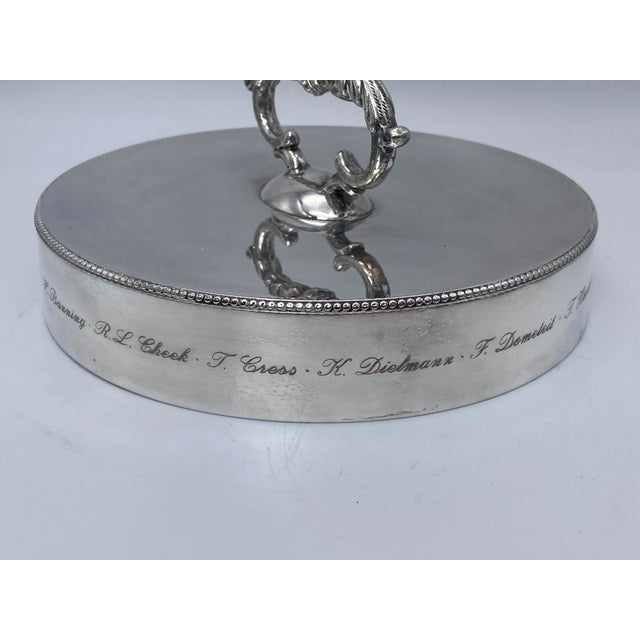 Valenti of Spain Engraved Silver-Plated Ice Bucket For Sale In San Diego - Image 6 of 13