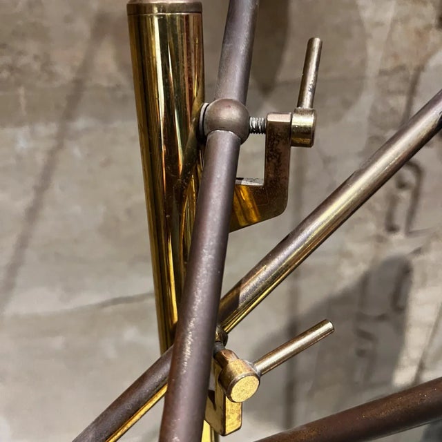 Mid-Century Modern 1958 Style Arredoluce Early Triennale Floor Lamp Italy For Sale - Image 3 of 10