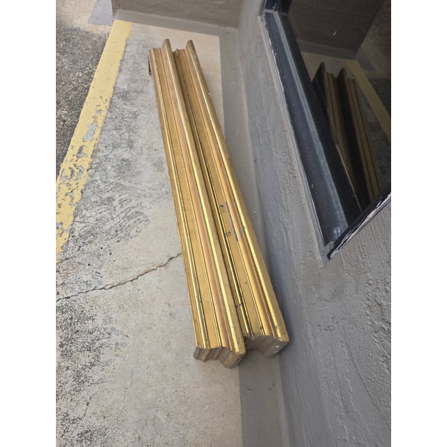 Antique Giltwood Valances a Pair For Sale - Image 4 of 11
