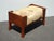 Coastal Share Vintage Bill Sofield Baker Furniture Brown Cowhide Bench For Sale - Image 3 of 16