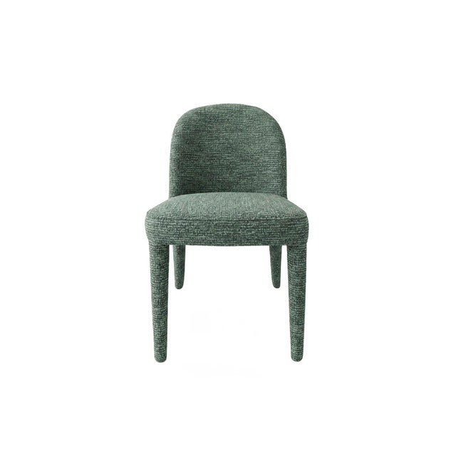 Forest Green Eclipse Dining Chair in Green Camouflage by Moanne For Sale - Image 8 of 8