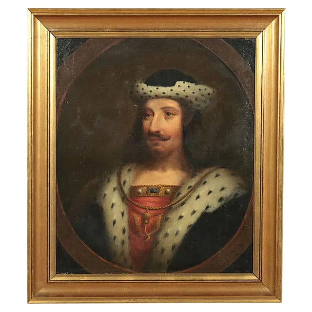 Portrait of Scottish Monarch For Sale
