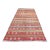 1960's Turkish Handmade Kilim Rug - 60"x121" For Sale