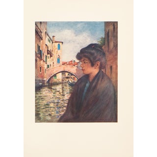 1912 Mortimer Menpes "Marietta", Original Full-Color Print of Venice For Sale