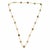 Early 21st Century 14k Yellow Gold Diamonds by the Yard Brown 16.15carets Diamond Necklace For Sale - Image 5 of 7