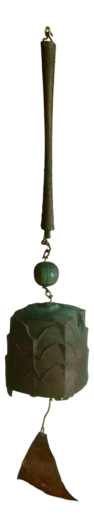 1977 Vintage Cosanti Windbell by Paolo Solari