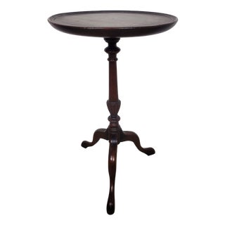 Victorian Carved Mahogany Wine Table, 19th Century For Sale