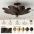 Mid-Century Modern Handmade Brass Flower Flush Mount Ceiling Light For Sale - Image 3 of 10