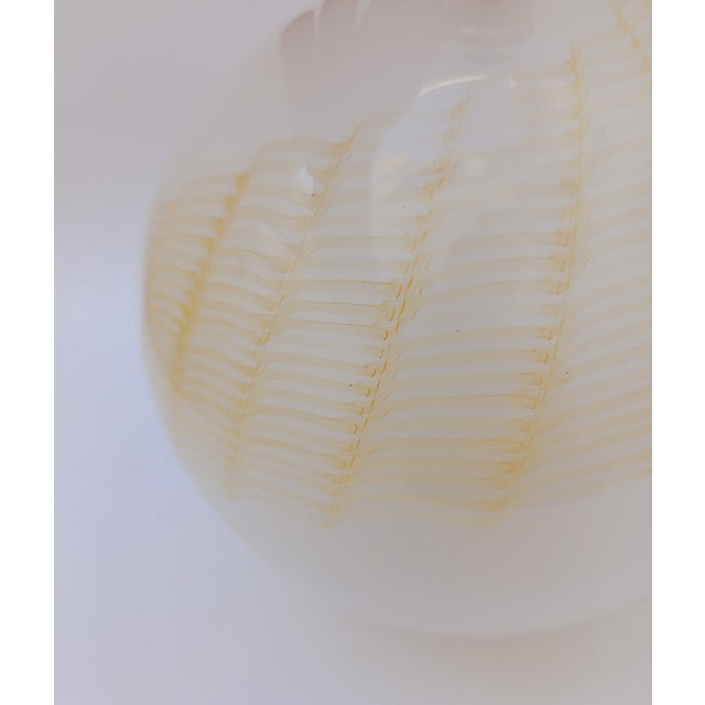 Gold Sphere Table Lamp in Murano Glass attributed to La Murrina, 1980s For Sale - Image 4 of 11