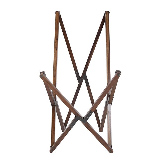 Leather Sling Chair For Sale - Image 9 of 11