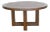Large 60" Dm Rustic Elegant Reclaimed Elm Table For Sale