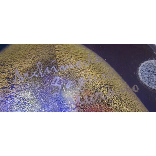 Carnival Collection Murano Glass Vase by Archimede Seguso for Seguso For Sale - Image 10 of 12